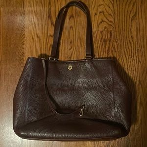 Dagne Dover Allyn Tote Large in Oxblood